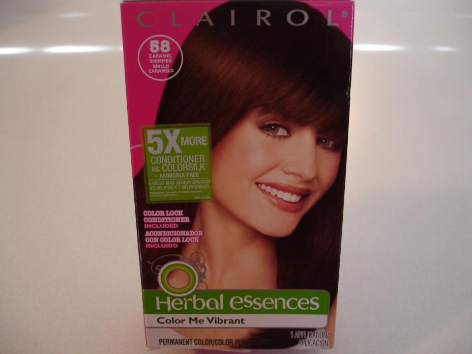 Clairol Herbal Essences Color Me Vibrant Hair Color - #58 Caramel Shimmer - b5