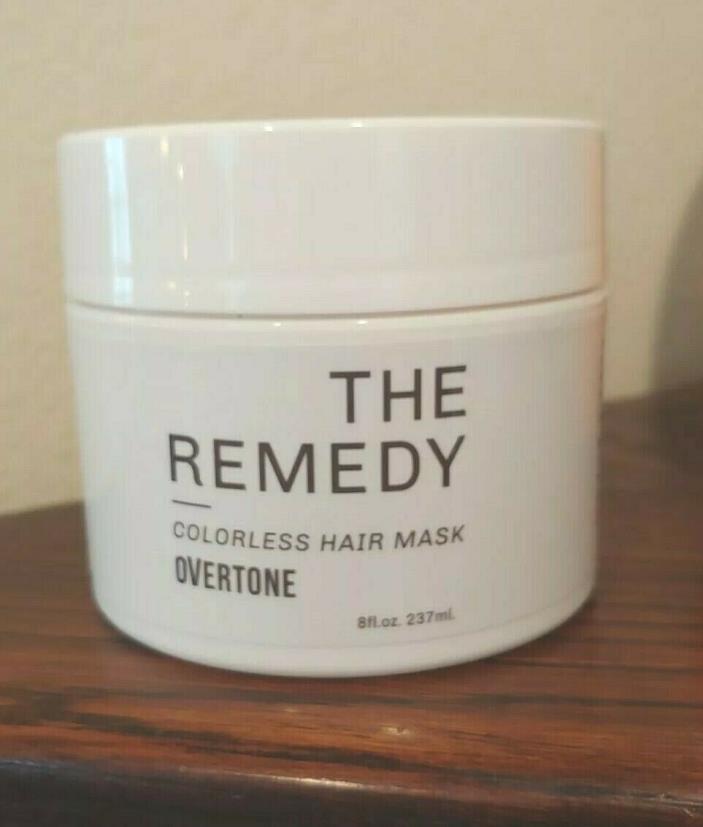 OVERTONE THE REMEDY COLORLESS  Hair Mask-8oz NEW