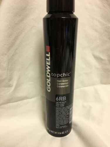 Goldwell TOPCHIC Professional Hair Color Canister (CAN) 8.6 oz ~ Shade 6RB