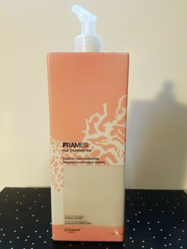 Framesi Hair Treatment Line Mask for Color Treated Hair 33.8 oz New With Pump