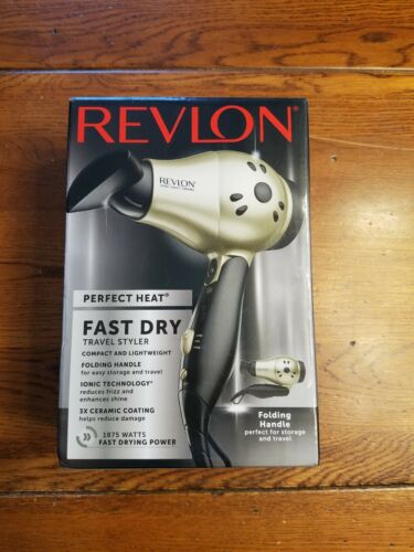 Revlon Professional 1875W Ionic Hair Blow Dryer Travel 2 Speed Dual Voltage