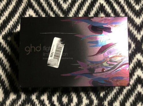 ghd Flight Travel Hair Dryer Limited Edition DUAL VOLTAGE NIB + Protective bag