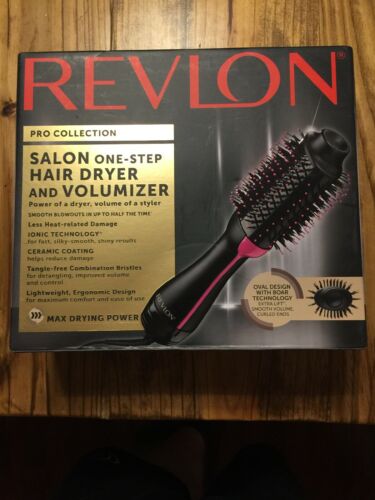 NEW Revlon Pro Collection, Salon One-Step Hair Dryer and Volumizer FREE SHIPPING
