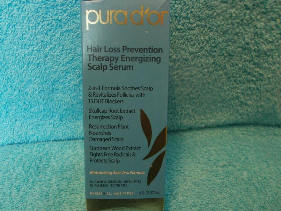 PURA D'OR Hair Thinning Therapy Energizing Scalp Serum Revitalizer