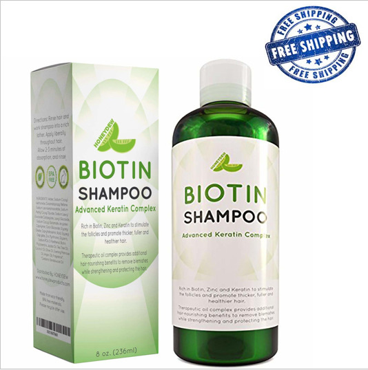 Shampoo Hair Loss DHT Blocker Biotin Growth Regrowth Treatment Revitalizing