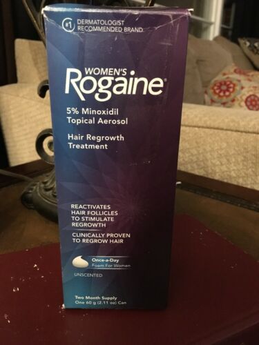 Women's Rogaine Once-A-Day Foam 5% Minoxidil - Two Month Supply 4/20
