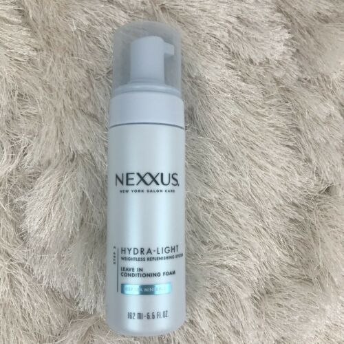 Brand New Nexxus Hydra Light Leave in Conditioning Foam 5.5 oz Discontinued HTF