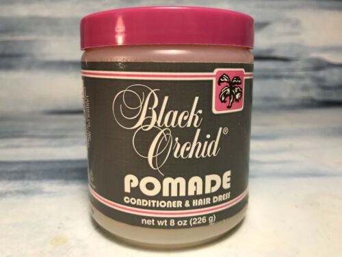 VINTAGE Black Orchid Pomade Conditioner & Hair Dress - 8oz (266g)