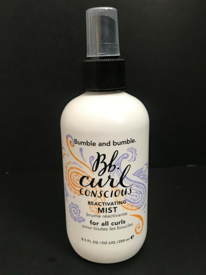 BUMBLE AND BUMBLE CURL CONSCIOUS REACTIVATING MIST ALL CURLS 8.5 OZ DISCONTINUED