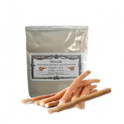 Siwak powder Miswak Salvadora persica traditionally used for dental care 100g