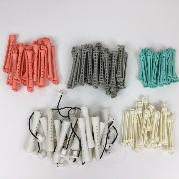 89 Vintage Perm Rollers Rods Assorted Sizes