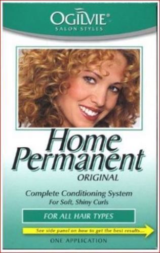 Ogilvie Home Perm Complete Conditioning System Soft, Shiny Curls All Hair Types
