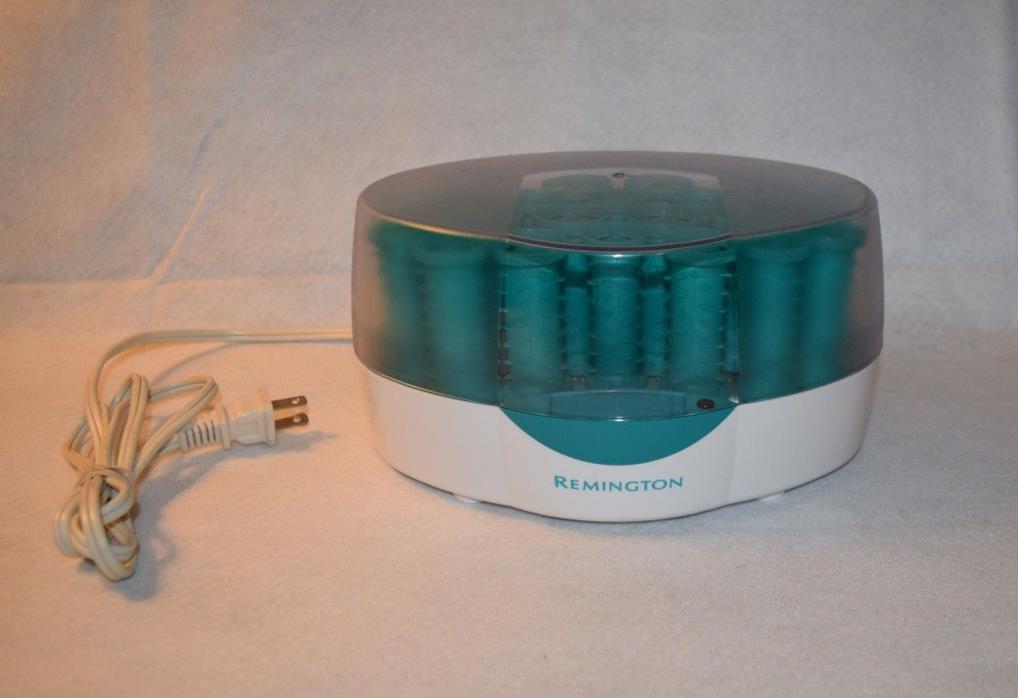 Remington Teal Hot Rollers Body Waves Ionic H-1080N Wax Core Curlers Pageant