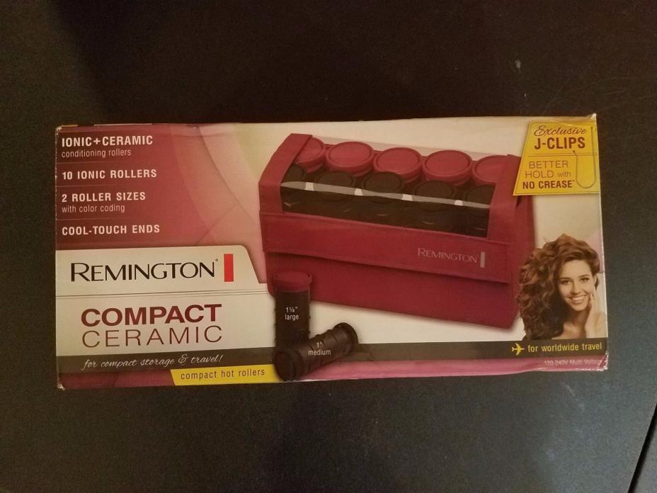 Remington H1015 Compact Ceramic Worldwide Voltage Hair Setter, Hair Rollers, 1-1