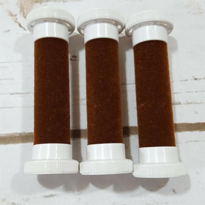 (3) Small Replacement Curlers/Hot Rollers Clairol Custom CareSetter KF-20