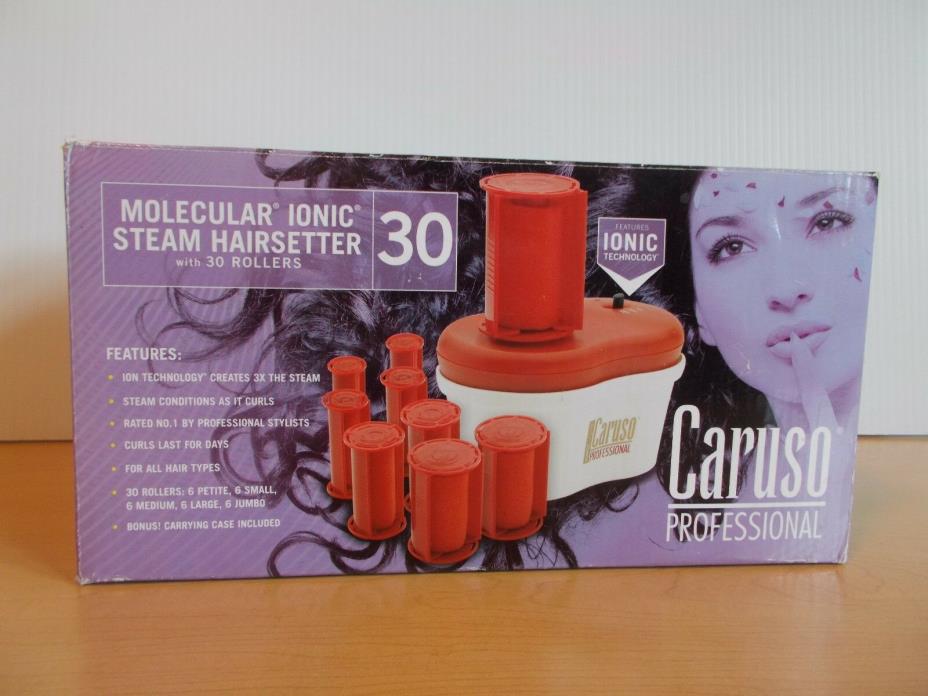 Caruso Professional IONIC Molecular Steam Hairsetter 30 Multiple Rollers #C97958