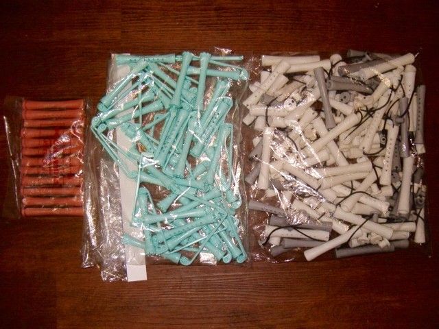 Hugh Lot Toni Swing Arm Pro-Perm & Other Perm Rod Hair Curlers Permanent Wave