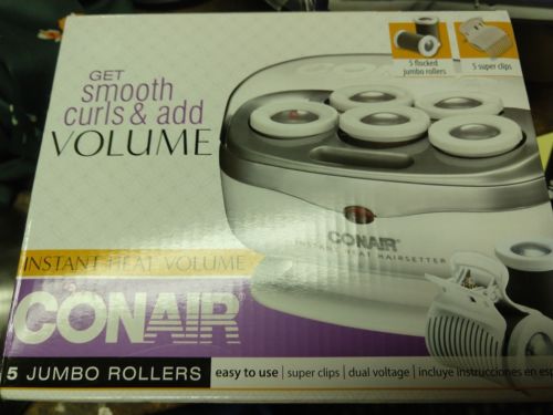 CONAIR INSTANT HEAT VOLUME ROLLERS NEW OPENED BOX!!