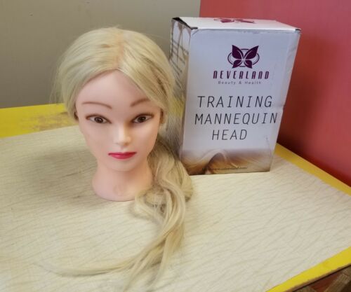 Neverland Training Mannequin Head W/ Clamps NWT
