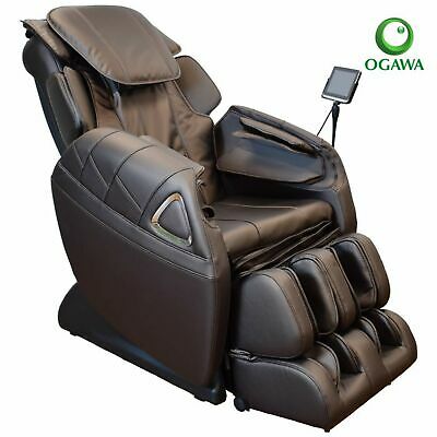 NEW Ogawa Refresh Plus Massage Chair Brown/Grey
