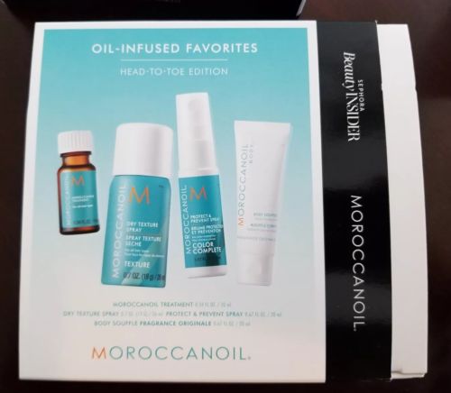 SEPHORA BEAUTY INSIDER BOX - MOROCCANOIL SKINCARE AND HAIRCARE GIFT SET!