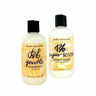 Bumble And Bumble Gentle Shampoo & Super Rich Conditioner 8 OZ