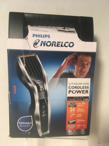 Philips Norelco - 7100 Hairclipper - Black/Silver *SEE DESCRIPTION*