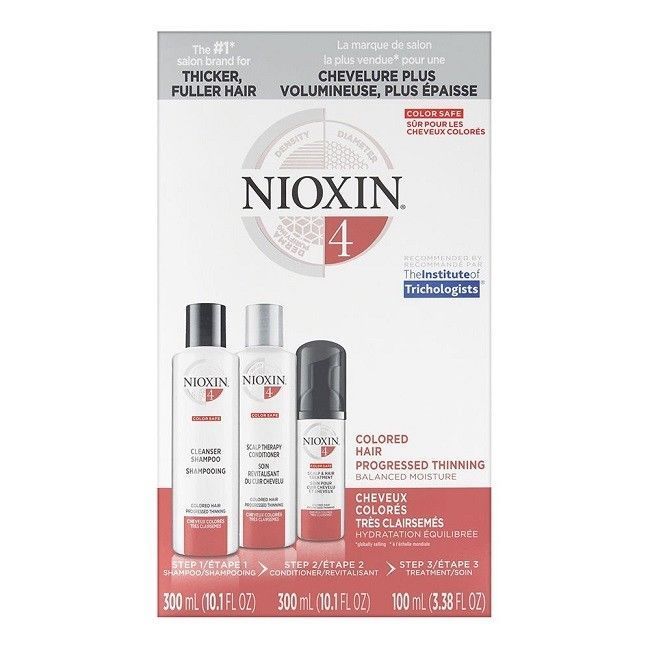 Nioxin 4 Kit Colored Hair Progressed Thinning