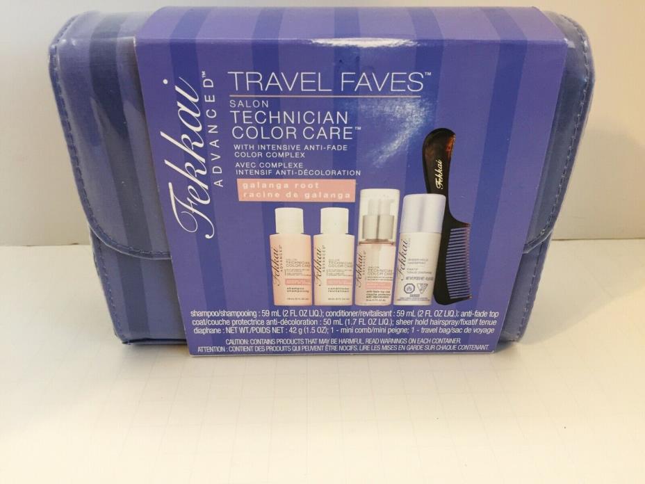 Fekkai Advanced Travel Faves Technician Color Care Kit NIB!