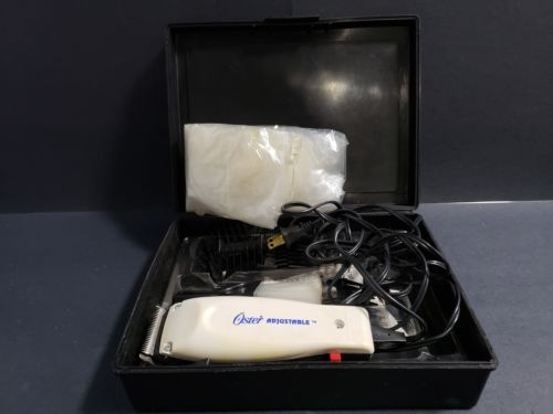 Vintage Oster Model 284-15 Hair Clippers set in box EXCELLENT CONDITION