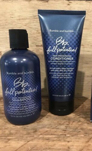 Bumble & Bumble Full Potential Shampoo & Conditioner 8.5oz 6.7 NEW