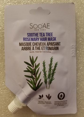 SOO'AE  New York Soothe Tea Tree Rosemary Hair Mask 12 mL 0.4 FL Oz