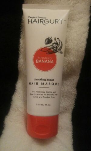 Project Beauty Hairgurt Hair Masque in Strawberry Banana. BRAND NEW