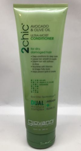 2 Chic Giovanni Hair Care Products Conditioner - Avocado and Olive Oil - 8.5 oz