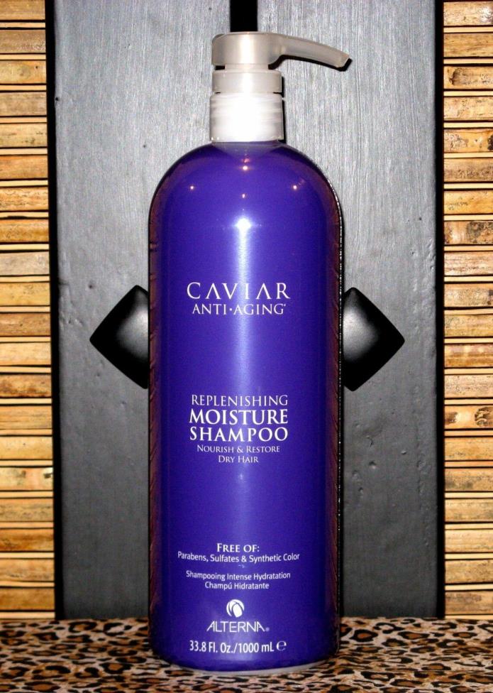 Alterna Caviar Replenishing Moisture Shampoo Liter 33.8 oz Anti-Aging