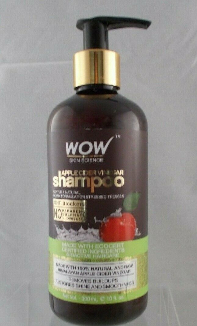 WOW Apple Cider Vinegar Shampoo Removes Buildups ~ Free Shipping ~ Unisex