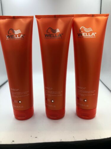 Wella Enrich Moisturizing Conditioner for Coarse Hair 8.4oz [PACK OF 3]