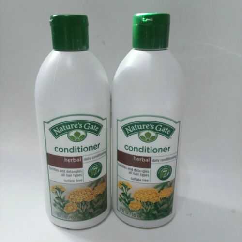Nature's Gate - Daily Cleanse Herbal - Wholistic Vegan Conditioner - 18 fl. 2Pks