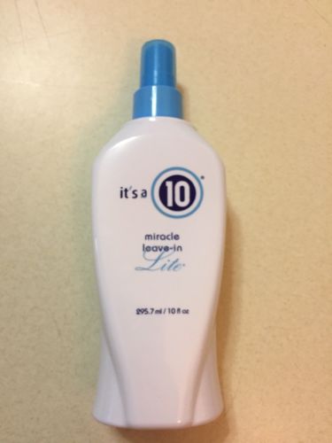 Its A 10 by It's a 10 Miracle Leave In LITE Product 10 oz BRAND NEW FRESH STOCK
