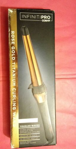Conair Infinity Rose Gold Taitanium Curling Wand. 1 1/2 New fast shipping