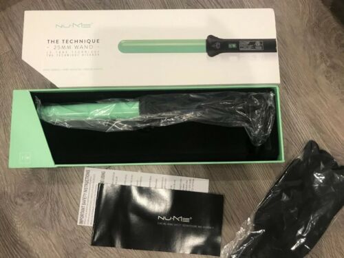 NuMe Technique Curling Wand, Mint Green, 25 MM WAND
