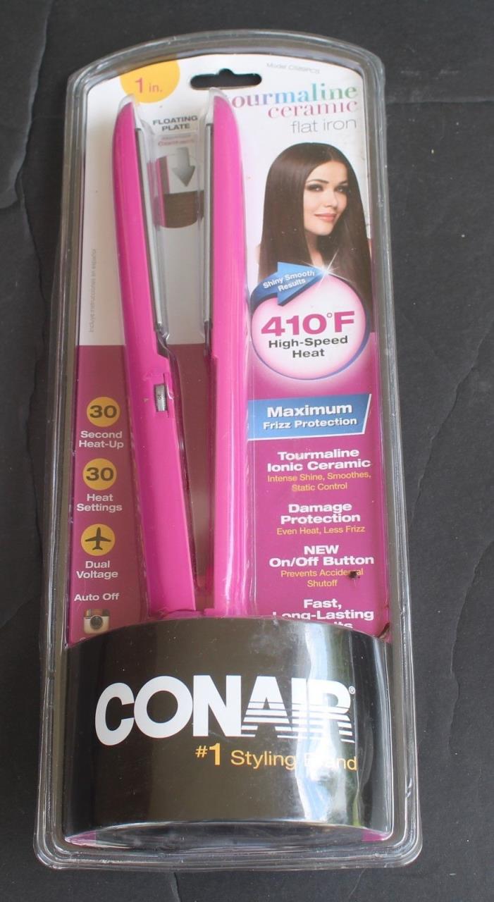 Conair Tourmaline Ceramic 1-Inch Flat Iron for Hair