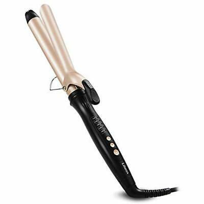 Curling Wands Iron - 1.25 Inch Nano Ceramic Tourmaline Barrel 30mm Hair Tong To