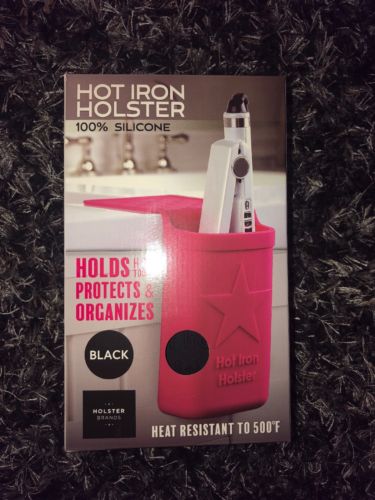 Holster Brands HOT IRON HOLSTER BLACK 100% SILICONE HOLDS • PROTECTS • ORGANIZES