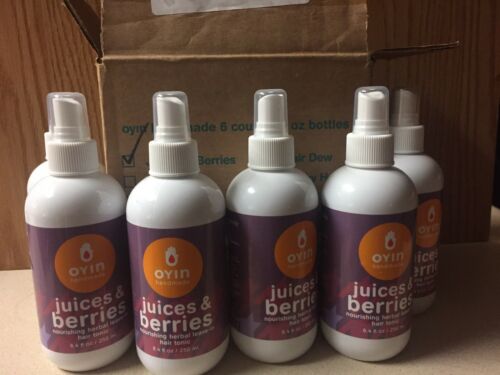 NEW OYIN Handmade Juices & Berries Herbal Leave-In Hair Tonic 8.4 oz Lot 6