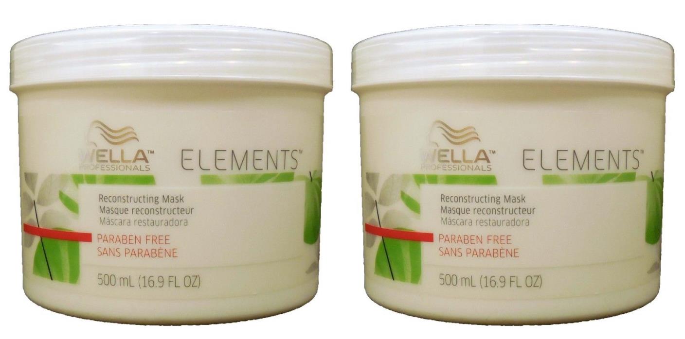 Wella - Elements Reconstructing Mask 16.9 Ounce (2 PACK)