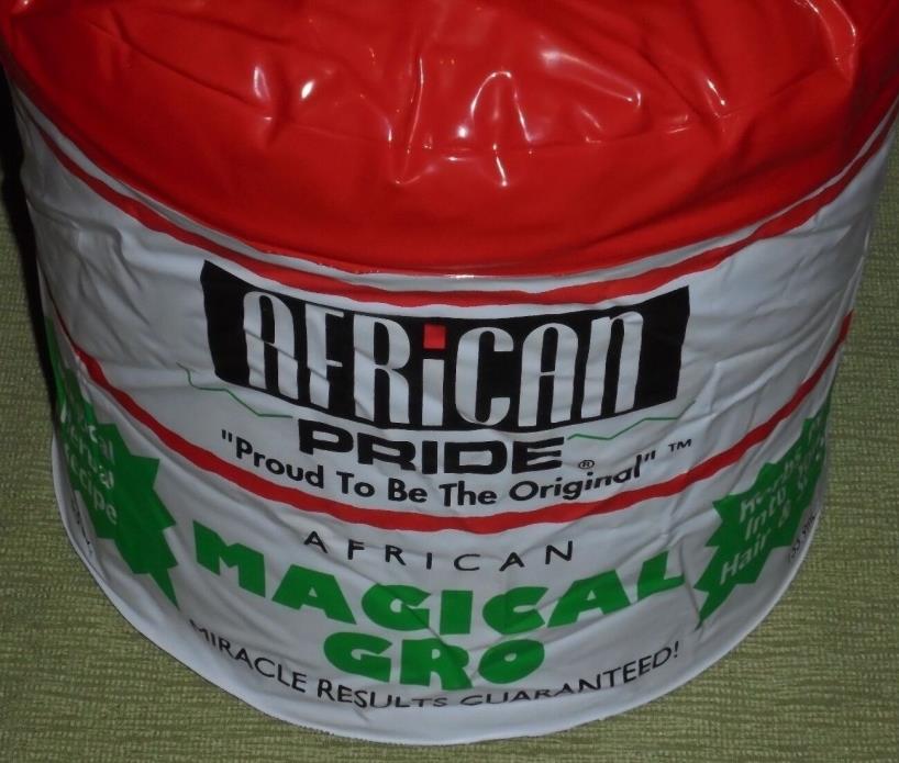 Inflatable advertise African Pride Original MAGICAL GRO Oil Recipe blow up