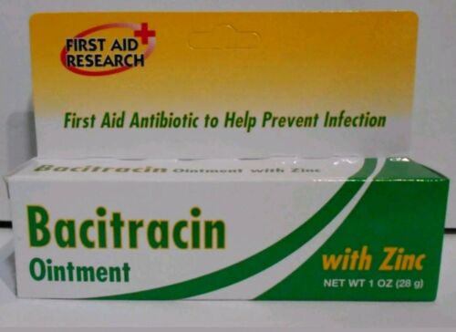 6-Bacitracin with Zinc Ointment 1 Oz / 28 G -Expiration Date 04-2020-