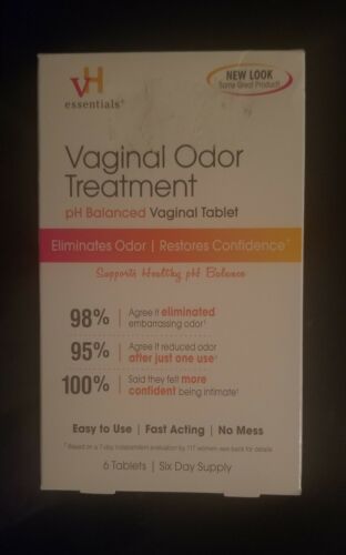 Vh Essentials Vaginal Odor Treatment 6 Tablet 6 Day Supply Free Shipping New