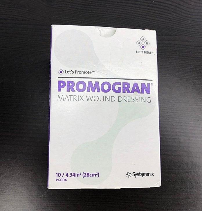 Systagenix Promogran Prisma Matrix Wound Collagen Dressing,4.34 Sq Inch Box of 9